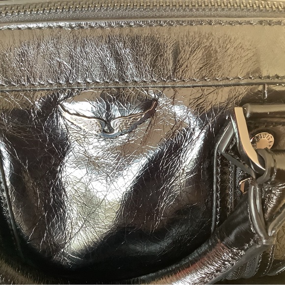 Zadig & Voltaire
Women's Black Sunny Xs #2 Vintage Patent Bag - Picture 4 of 8